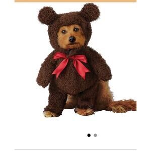 BROWN TEDDY BEAR / DOG COSTUME size L